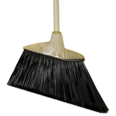 LARGE ANGLE BROOM CREAMPLASTIC W/AB-48 HANDLE